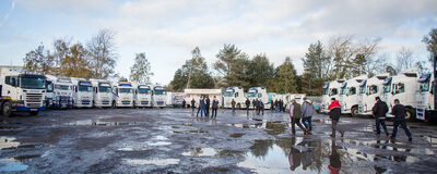 A Onsite Customer Auction line Up.